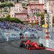 Ferrari van Carlos Sainz in de GP van Monaco