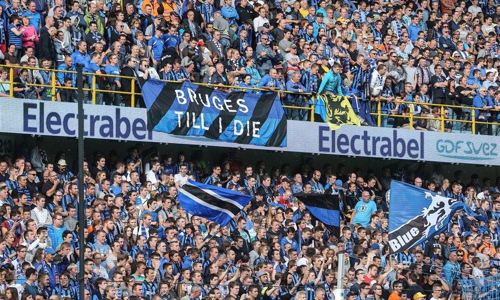 les spectateurs du Club Brugge