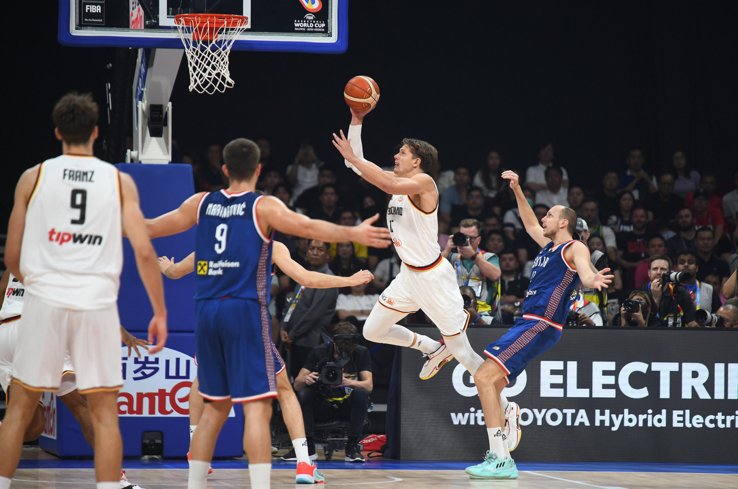 Finale WK basketbal 2023 Duitsland - Servië