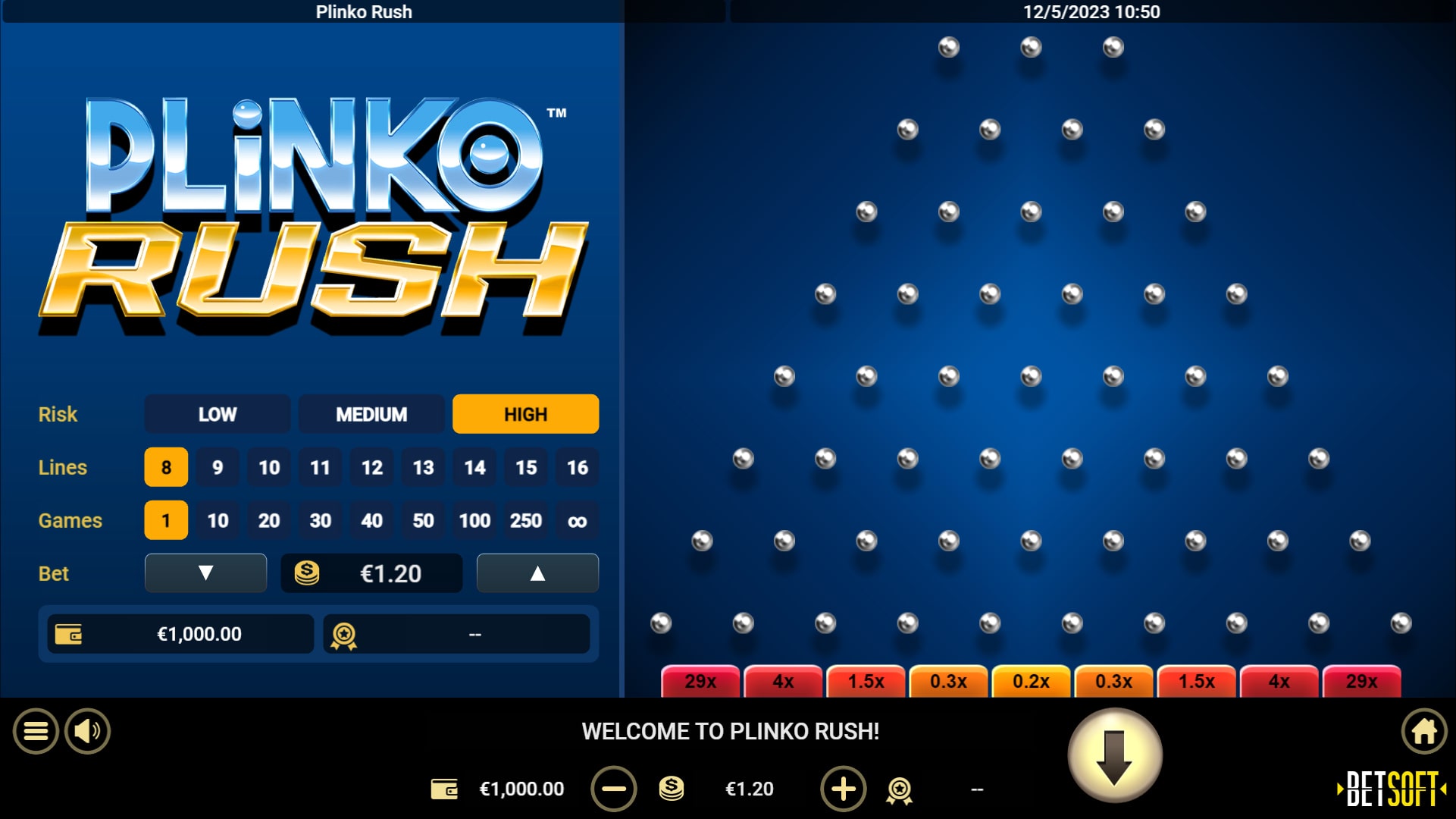 PlinkoRush-MainGame